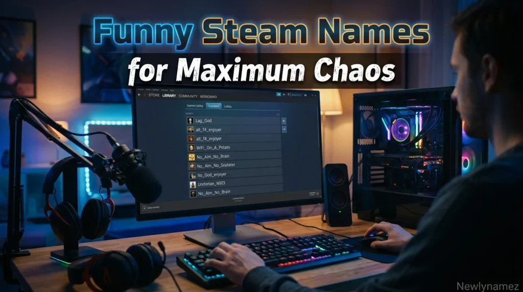Funny Steam Names for Maximum Chaos