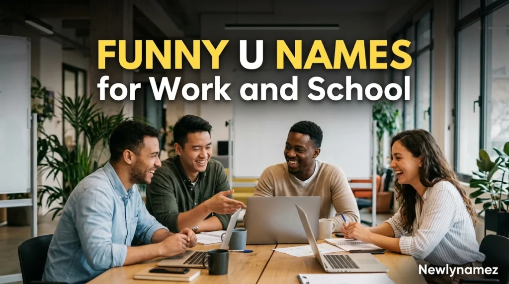 Funny U Names for Work and School