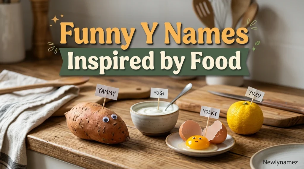 Funny Y Names Inspired by Food