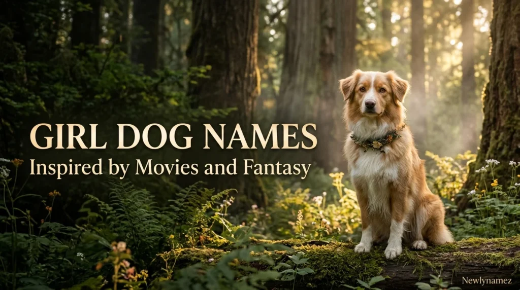Girl Dog Names Inspired by Movies and Fantasy