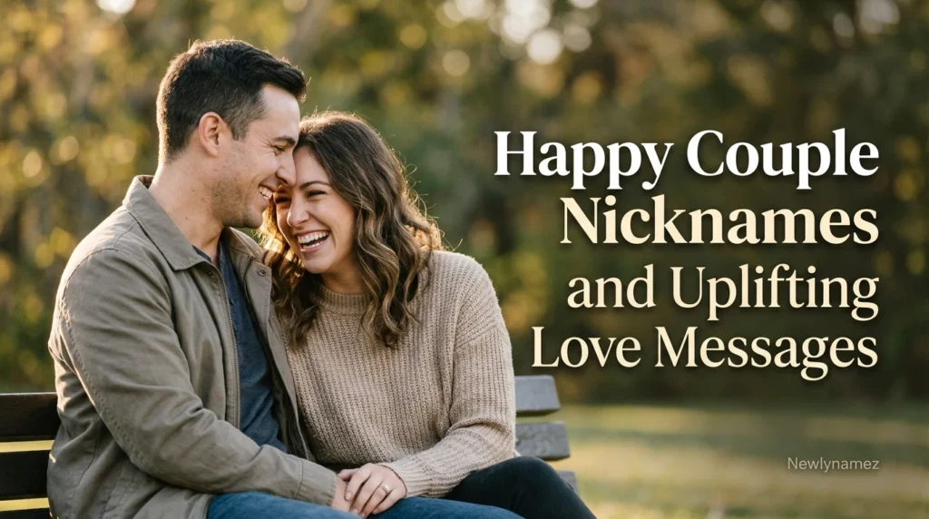 Happy Couple Nicknames and Uplifting Love Messages