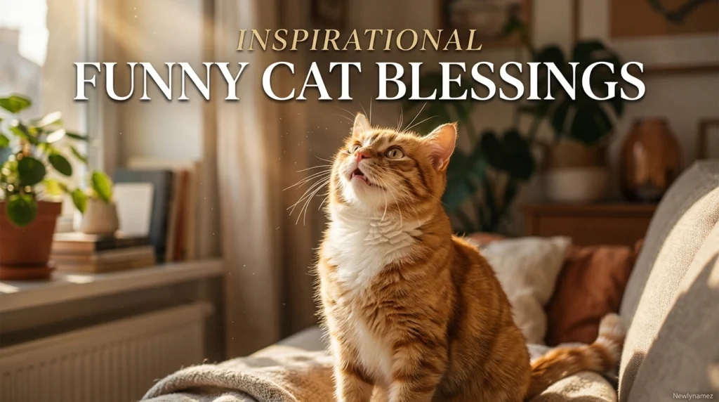 Inspirational Funny Cat Blessings