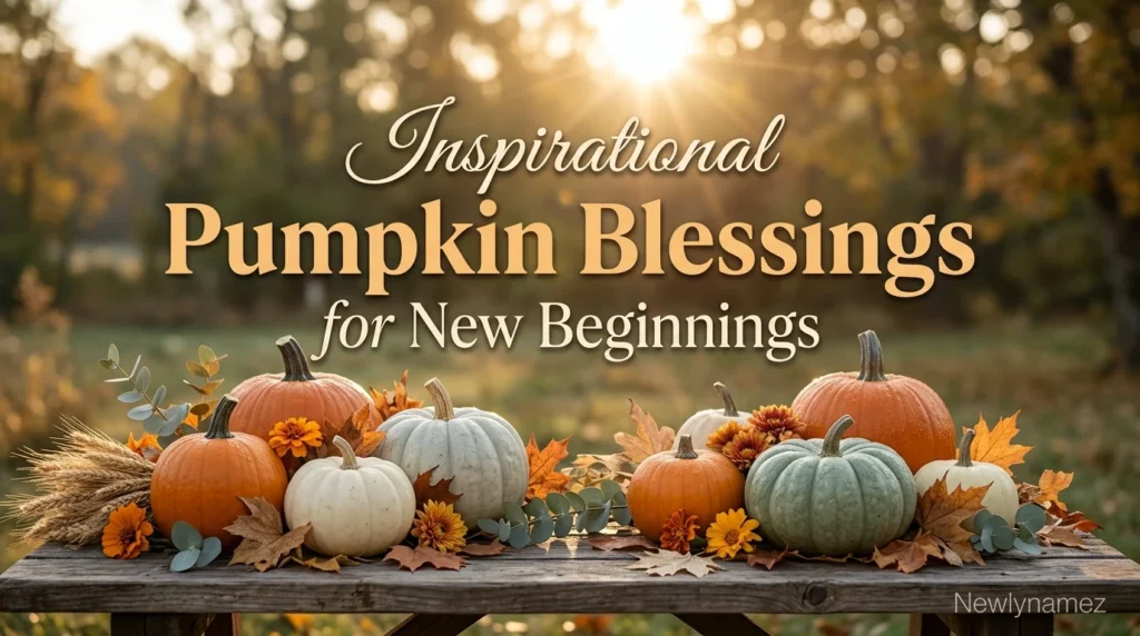 Inspirational Pumpkin Blessings for New Beginnings