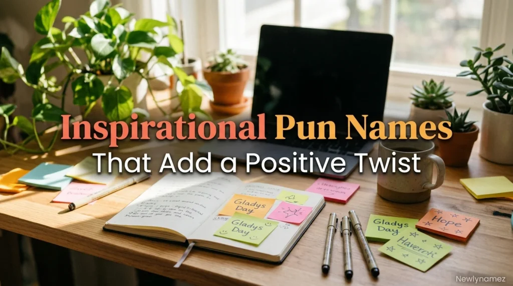 Inspirational Pun Names That Add a Positive Twist