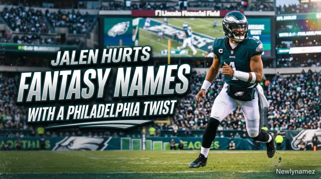 Jalen Hurts Fantasy Names With a Philadelphia Twist