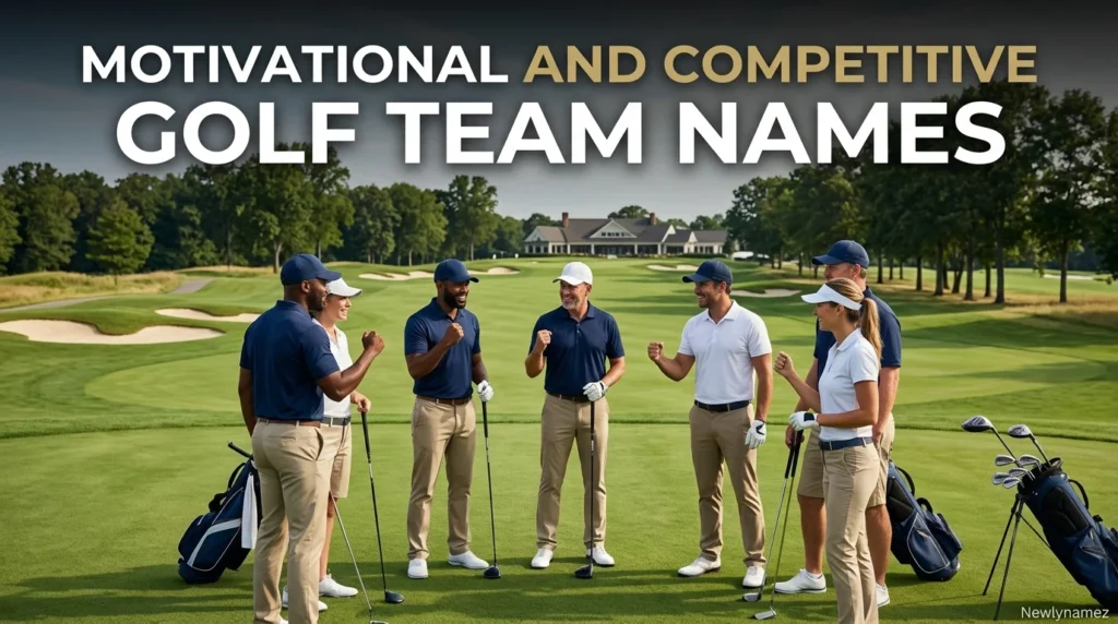 Motivational and Competitive Golf Team Names