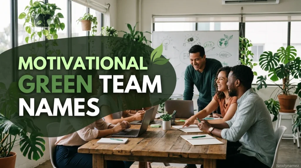 Motivational Green Team Names