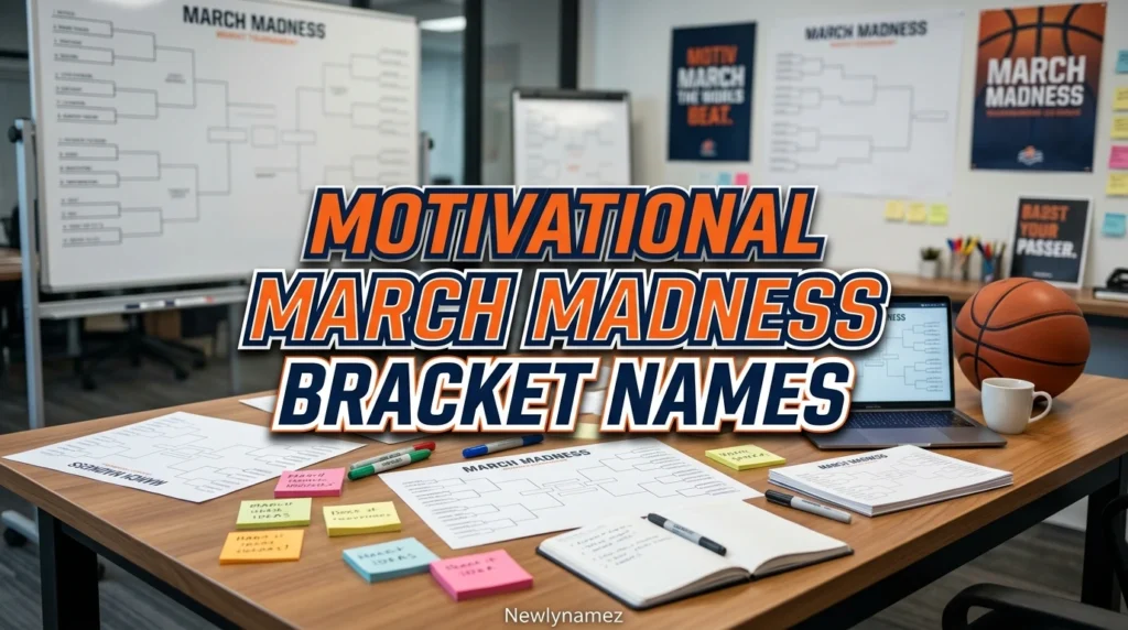 Motivational March Madness Bracket Names