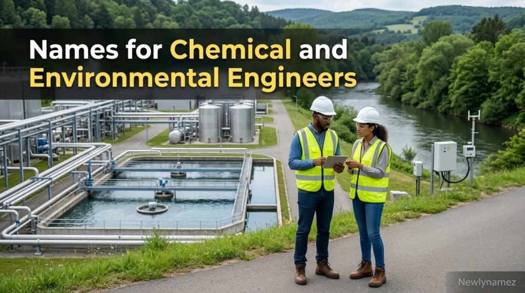 Names for Chemical and Environmental Engineers