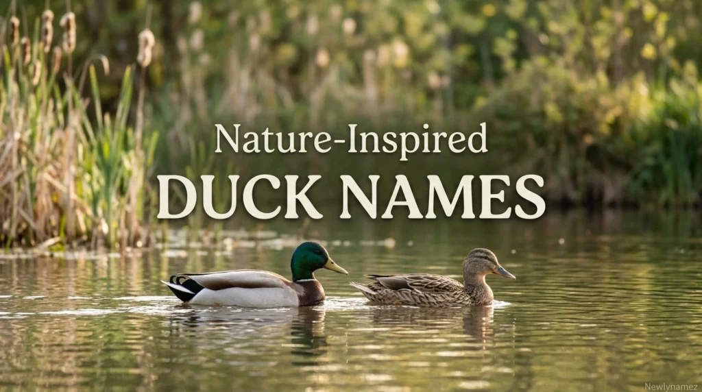 Nature-Inspired Duck Names