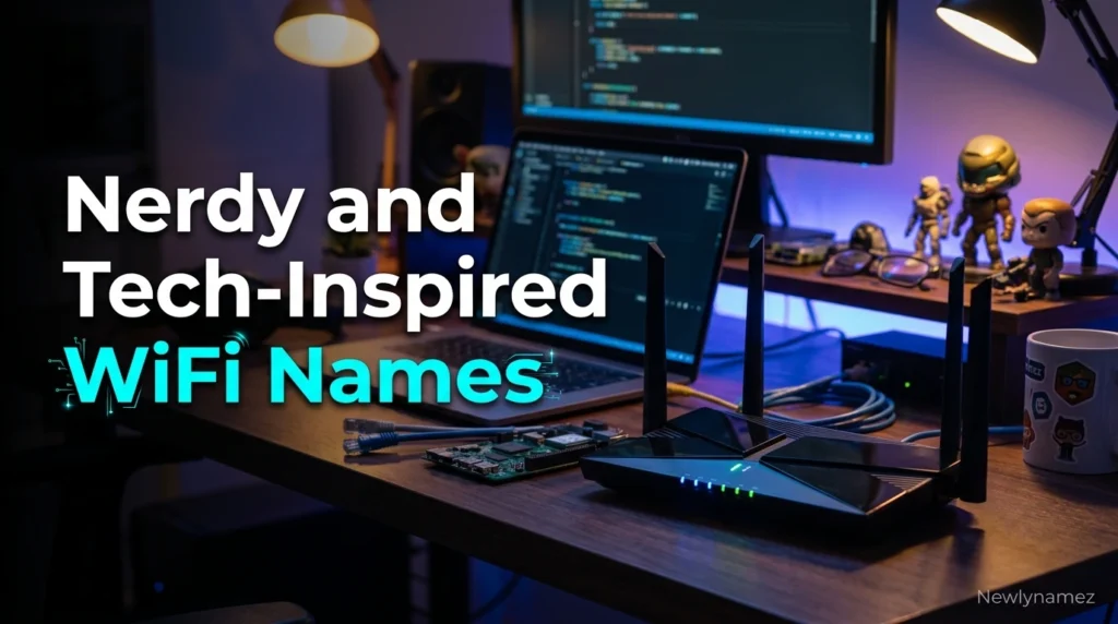 Nerdy and Tech-Inspired WiFi Names