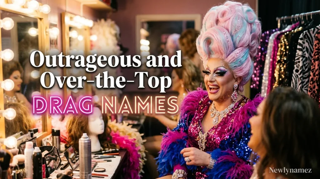 Outrageous and Over-the-Top Drag Names
