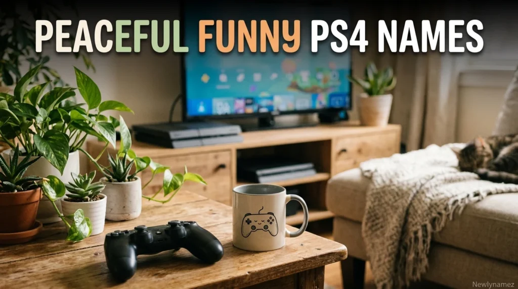 Peaceful Funny PS4 Names
