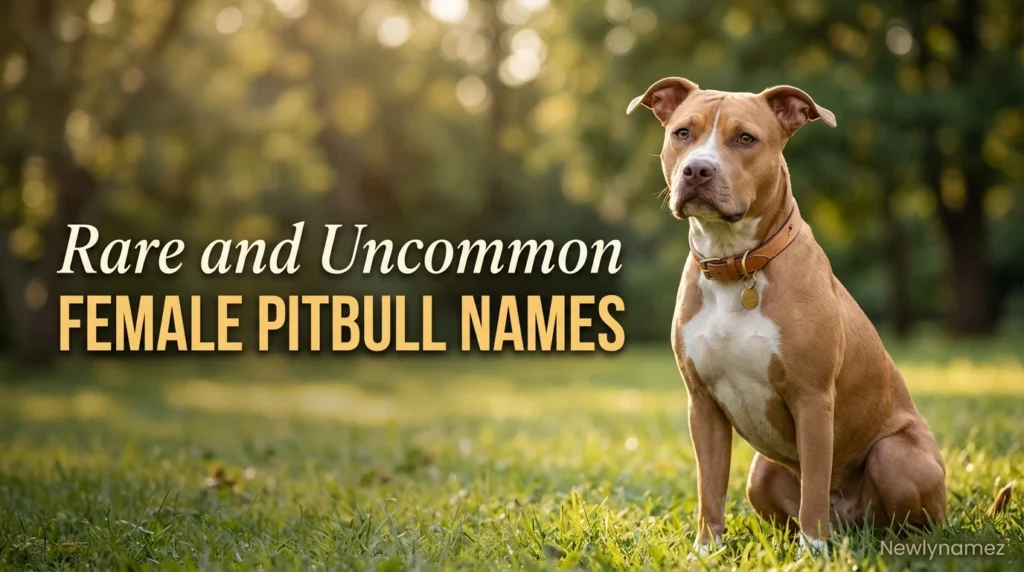 Rare and Uncommon Female Pitbull Names