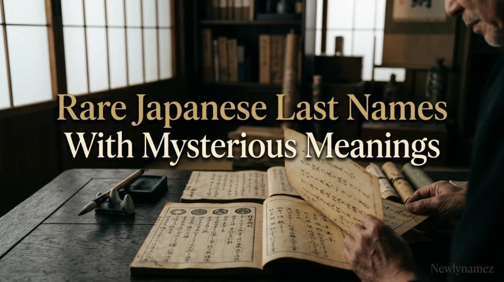 Rare Japanese Last Names With Mysterious Meanings