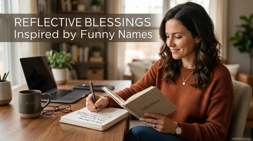 Reflective Blessings Inspired by Funny Names