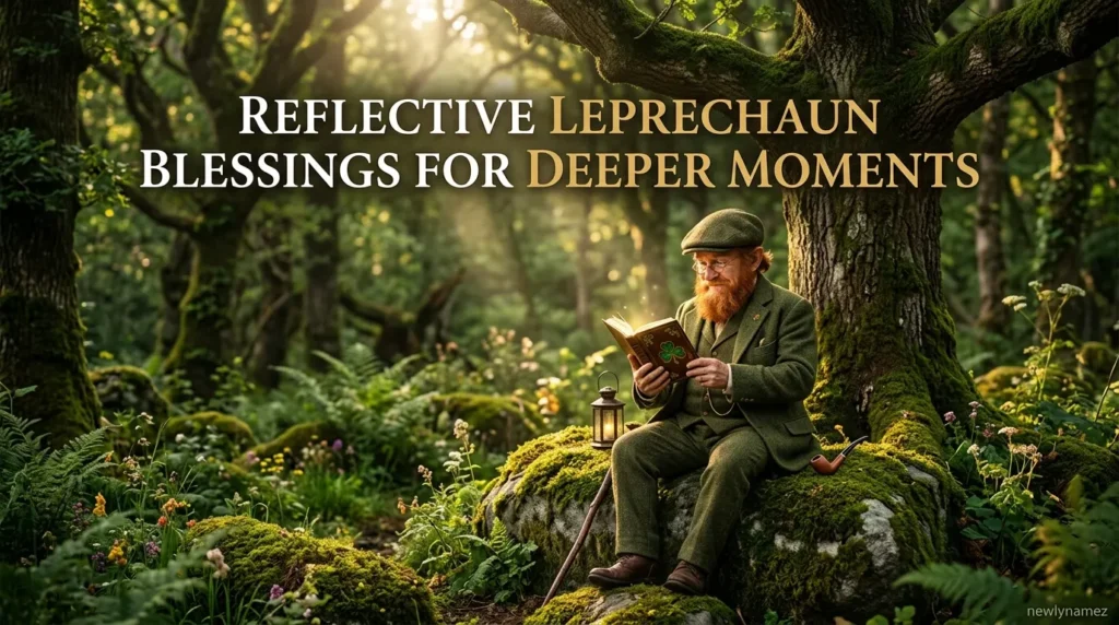 Reflective Leprechaun Blessings for Deeper Moments
