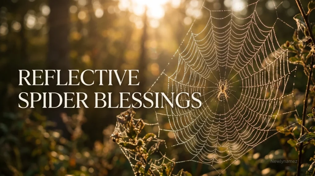 Reflective Spider Blessings