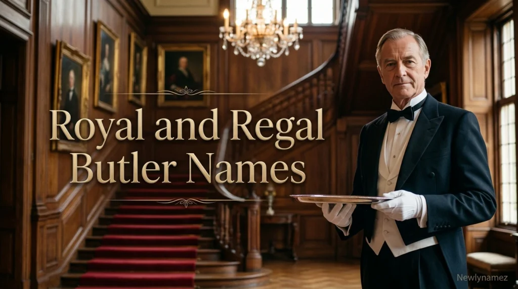 Royal and Regal Butler Names