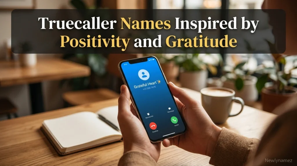 Truecaller Names Inspired by Positivity and Gratitude
