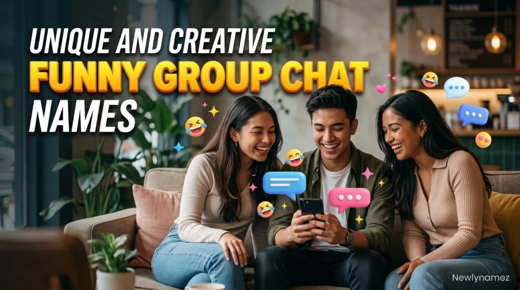 Unique and Creative Funny Group Chat Names