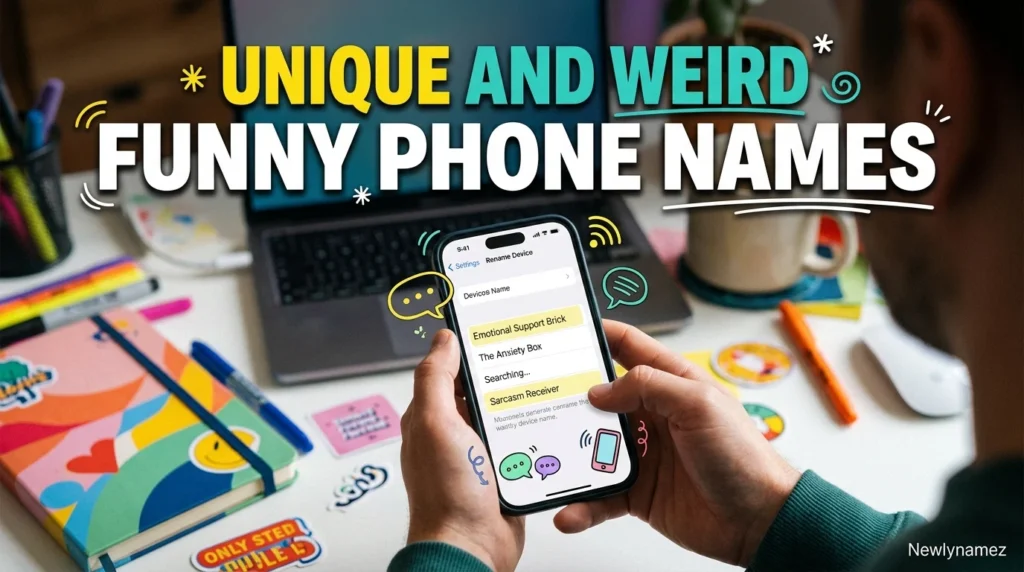 Unique and Weird Funny Phone Names