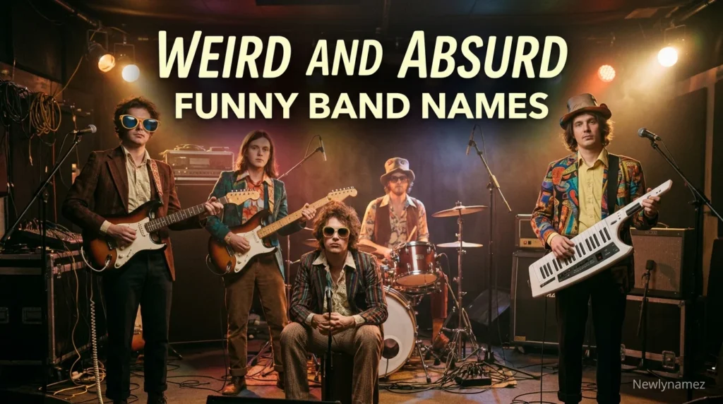 Weird and Absurd Funny Band Names