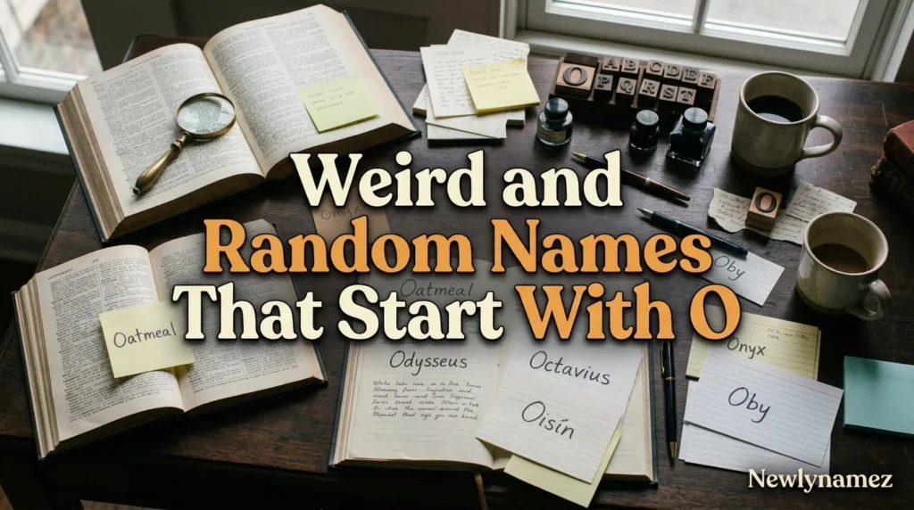 Weird and Random Names That Start With O