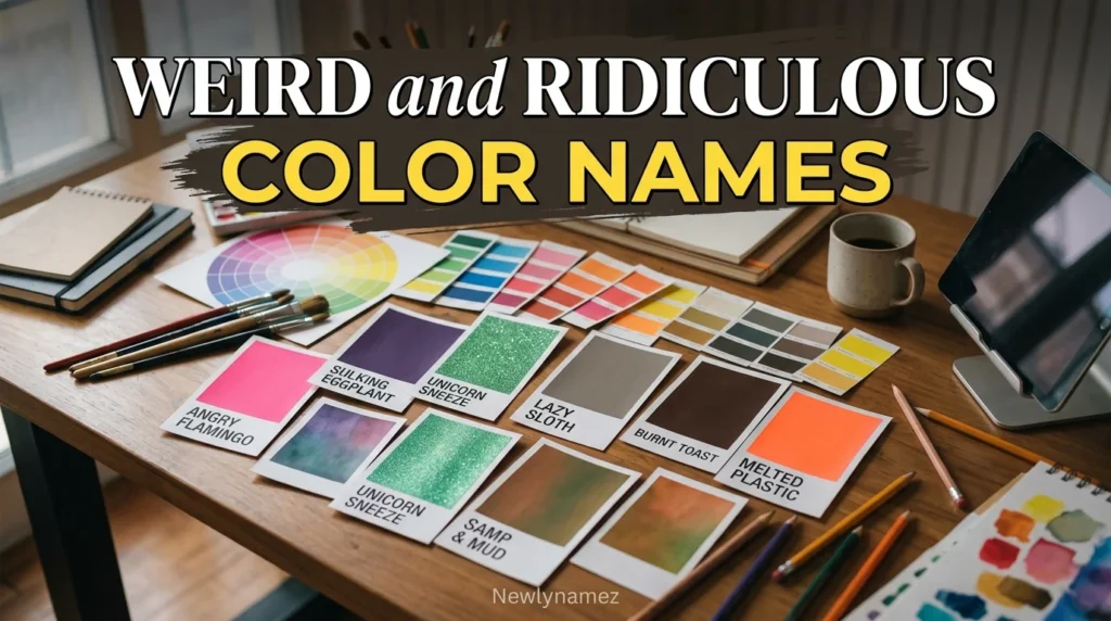 Weird and Ridiculous Color Names