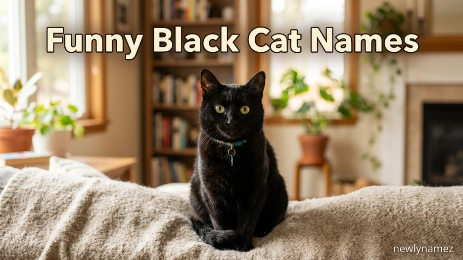 Funny Black Cat Names