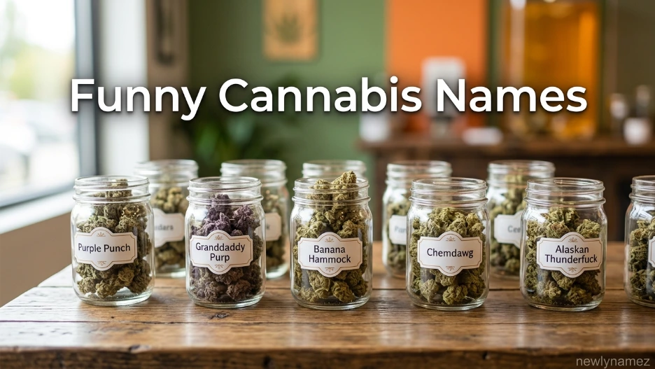 Funny Cannabis Names