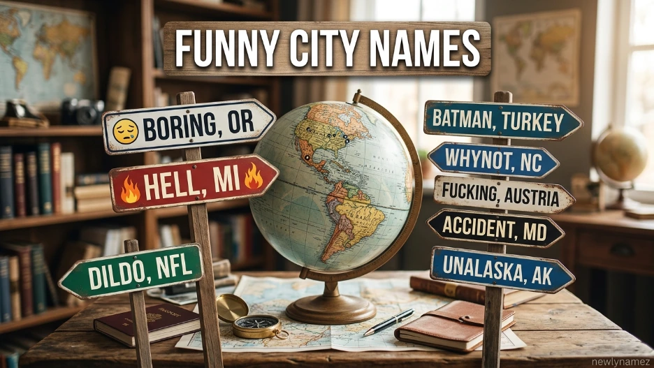 Funny City Names
