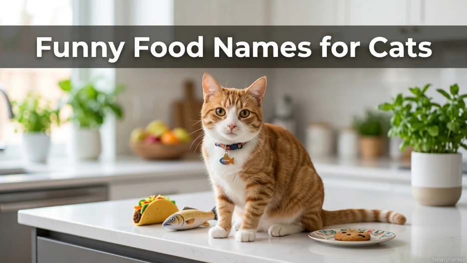 Funny Food Names for Cats