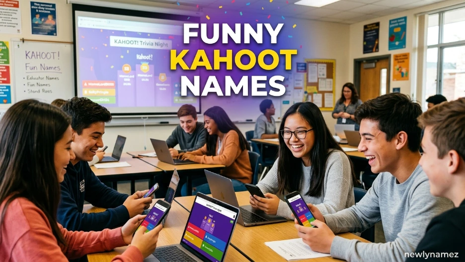 Funny Kahoot Names