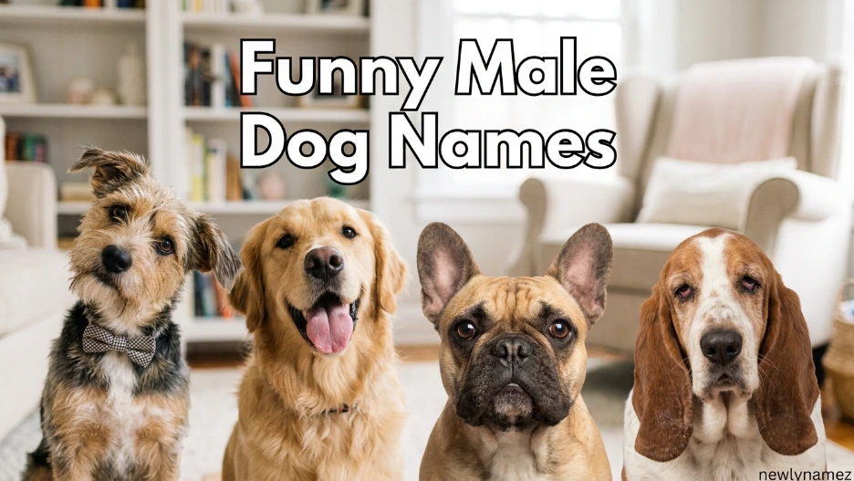 Funny Male Dog Names