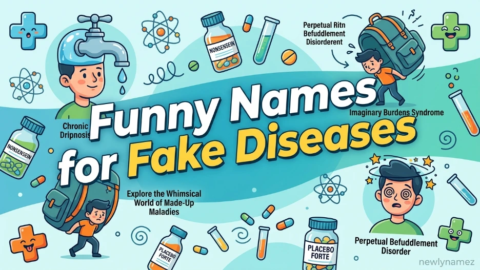 Funny Names for Fake Diseases