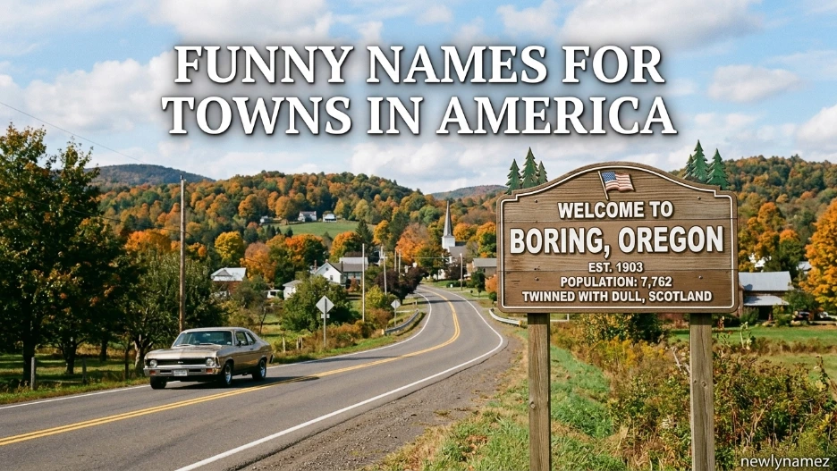 Funny Names for Towns in America