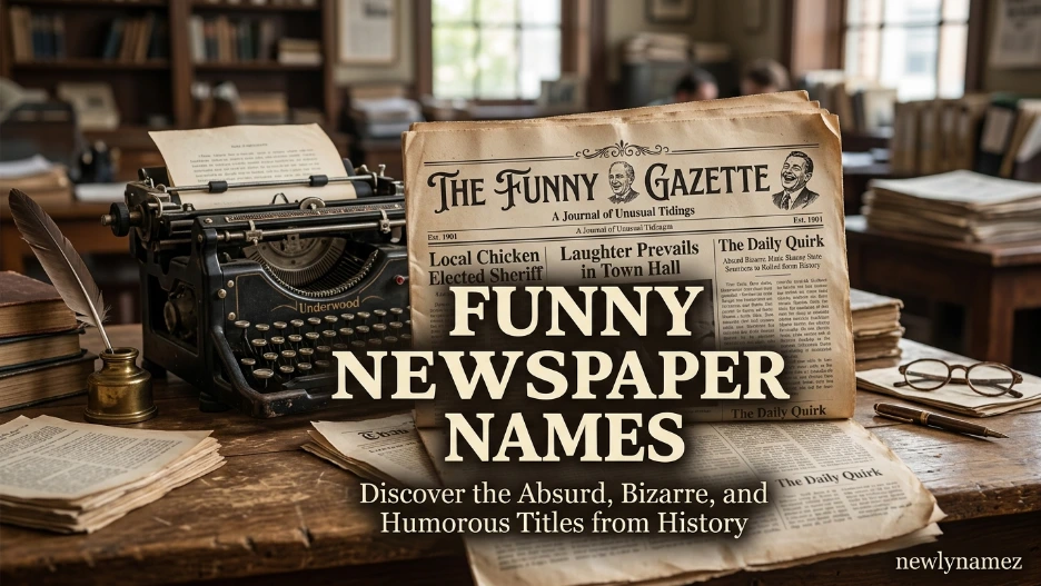 Funny Newspaper Names