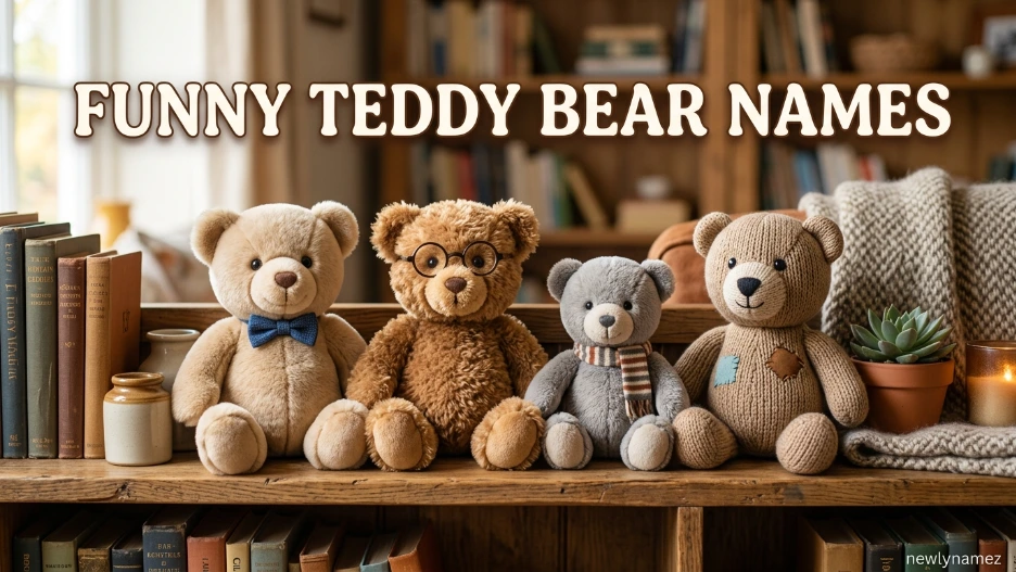 Funny Teddy Bear Names