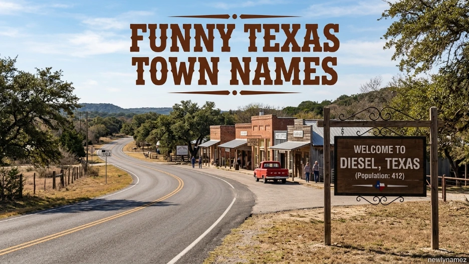 Funny Texas Town Names