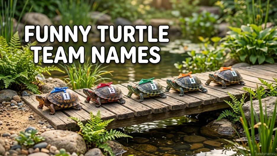 Funny Turtle Team Names