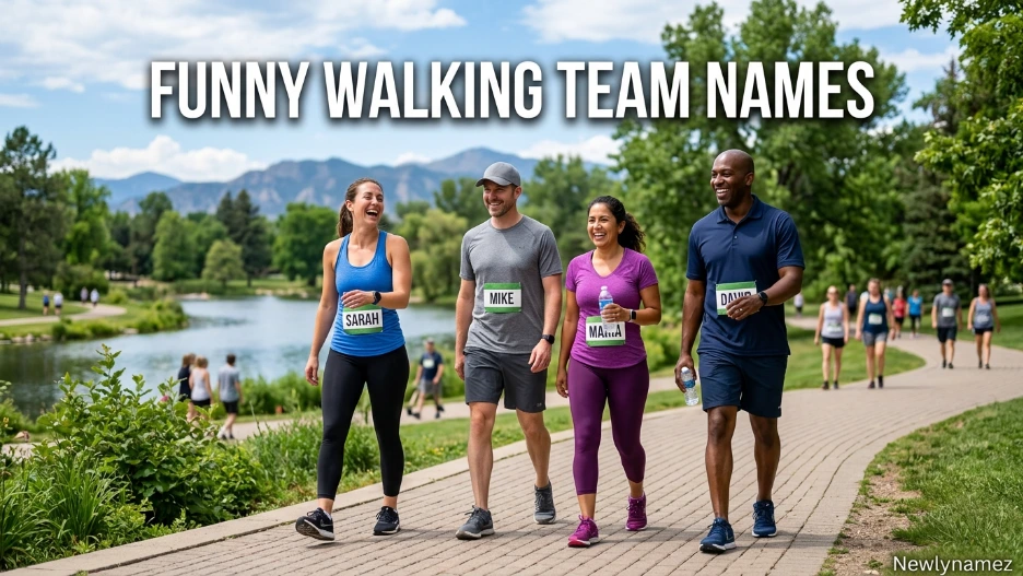 Funny Walking Team Names
