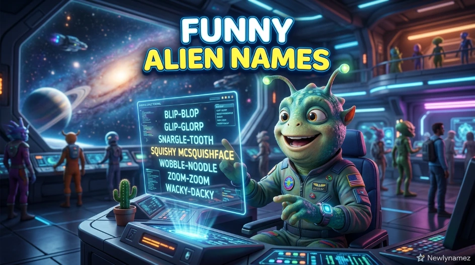 Funny Alien Names