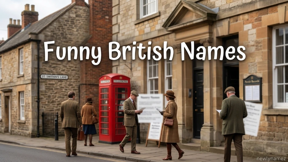 Funny British Names