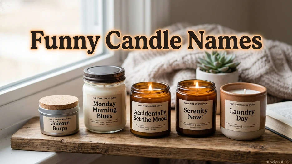 Funny Candle Names