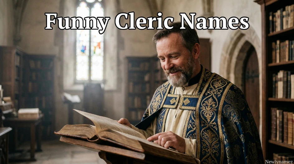 Funny Cleric Names