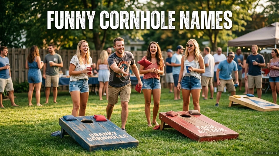 Funny Cornhole Names