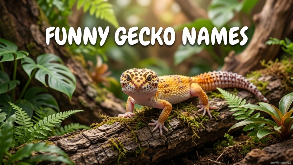 Funny Gecko Names
