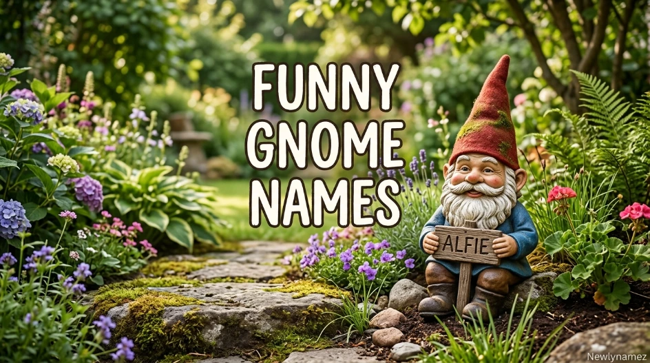 Funny Gnome Names
