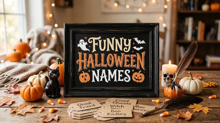 Funny Halloween Names